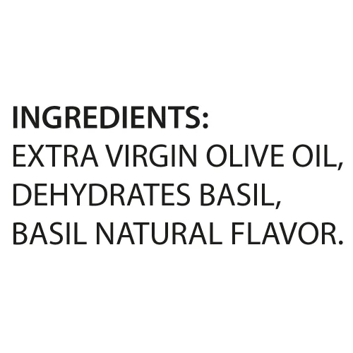 Vista 4 de Mantova Grand'Aroma Aceite de oliva virgen extra con sabor a albahaca, 8.5 onzas líquidas (paquete de 1)