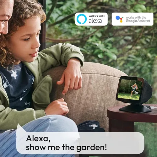 Vista 7 de 2 cámaras WiFi 2.4G/5G para seguridad en el hogar con paneles solares dobles, cámaras de seguridad solar 2K inalámbricas para exteriores, visión