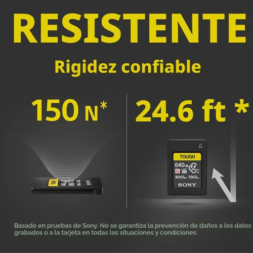 Vista 4 de Sony Paquete de tarjetas CFexpress tipo A de 160 GB CFexpress tipo A