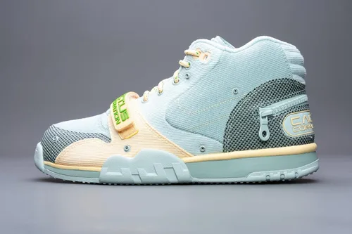 Vista 4 de Nike Mens Air Trainer 1 SP DR7515 001 Travis Scott - Grey Haze