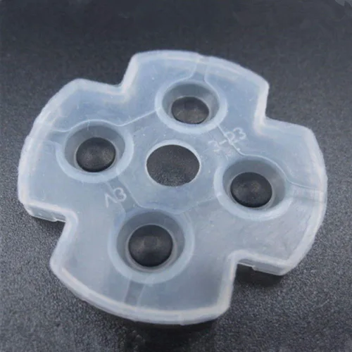 Vista 4 de Conductive Pad Silicone Rubber Button Pads Replacement for Playstation 3 PS3 Controller