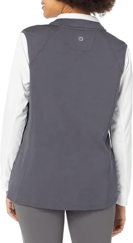 Vista 2 de Chaleco de forro polar con cremallera completa para mujer