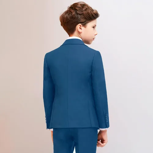 Vista 4 de Conjunto de traje formal de vestir ajustado para niños