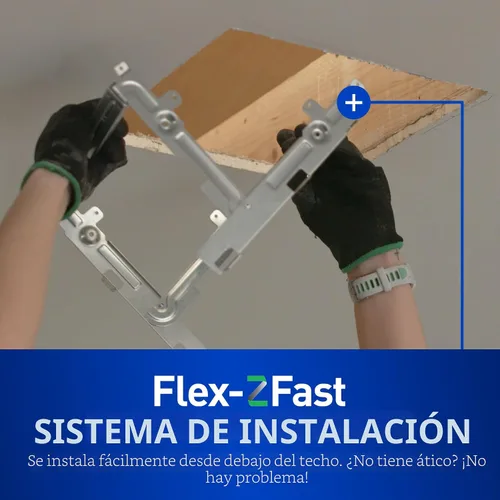Vista 3 de Panasonic WhisperFit Retrofit - Ventilador de techo para montaje en el baño, 50-80-110 CFM, FV-0511VF1