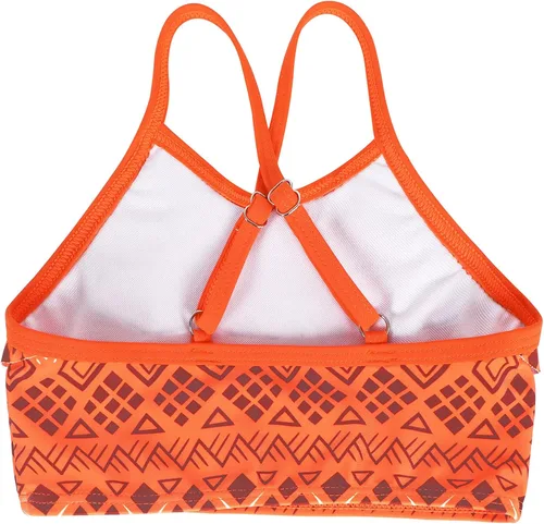 Vista 5 de Jurebecia Girls Two-Piece Summer Swimwear Princess Adventure Bathing Suit Role Play Tankini Swim Skirt Set 3-8 Years