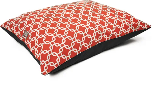 Vista 45 de Majestic Pet Cama para Mascotas de Súper Valor de 28 por 35 Pulgadas Mediana, Roja (Paquete de 3)