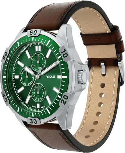 Vista 4 de Fossil Men's Garrett Multifunction Two-Tone Stainless Steel Watch
