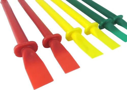 Vista 2 de Bundle Taytools 500011 - Juego de 12 esparcidores de pegamento de polipropileno de plástico de 6 pulgadas de largo x 1/2 pulgadas de ancho