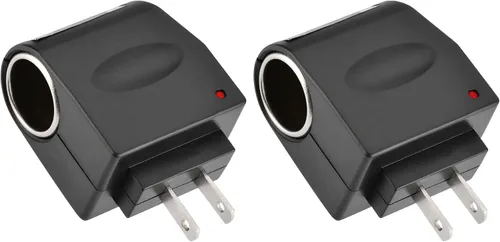 Vista 7 de Adaptador convertidor universal de encendedor de cigarrillos de coche de CA a CC, inversores de potencia de vehículo de CC 12V 500mA, transformador