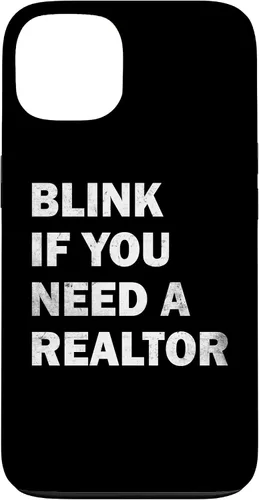 Vista 7 de Blink If You Need A Realtor Real Estate Agent Dad Men Women Case for iPhone 17
