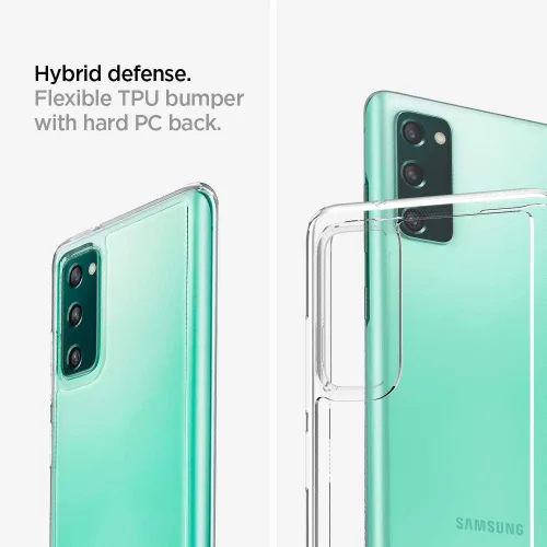 Vista 6 de Spigen Funda ultra híbrida diseñada para Samsung Galaxy S20 FE 5G (2020), transparente