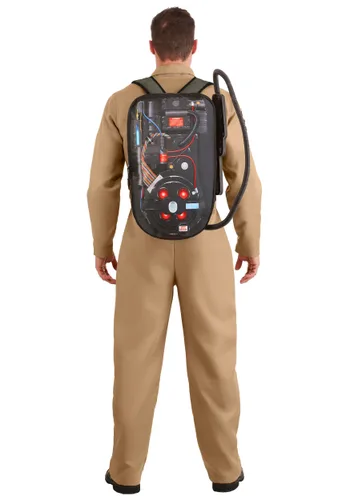 Vista 4 de Disfraz Deluxe de Ghostbusters para Hombre Multicolor