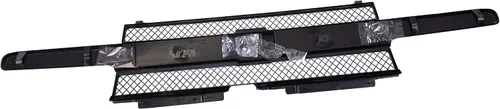 Vista 8 de CarPartsDepot - Parrilla frontal para Chevy Trailblazer 02-05, color negro y gris