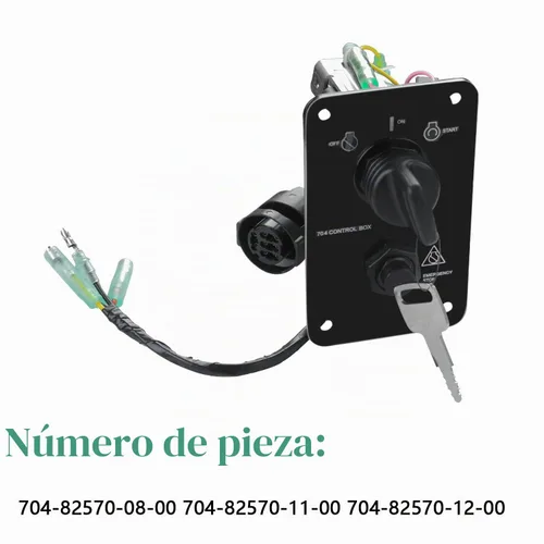 Vista 5 de Panel de interruptor principal Panel de interruptor de llave de motor único