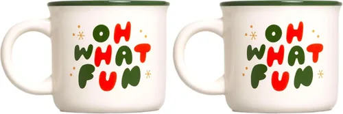 Vista 9 de Pearhead Bah Hum Bug - Taza de café de Navidad, decoración del hogar de temporada, ideas de regalo para rellenar calcetines, apta para microondas