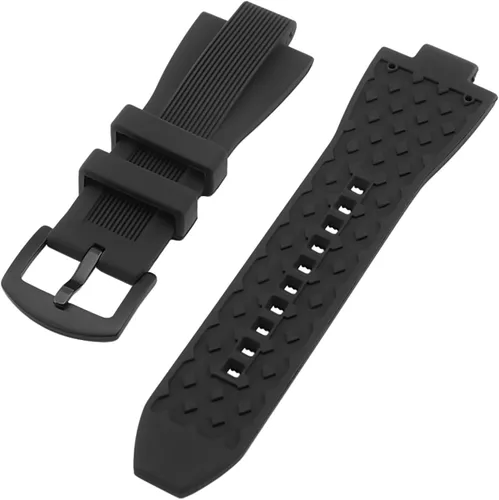 Vista 4 de Correa de reloj compatible con Michael Kors, correa de repuesto de goma de silicona suave para correas de reloj Michael MK8152 MK8356