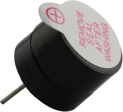 Vista 2 de Zumbador activo de 3 V CC 2 terminales para Arduino Raspberry Pi, magnético electrónico continuo de sonido de alarma de tono largo, paquete de 10
