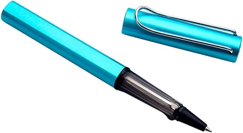 Vista 4 de Lamy Al-Star - Bolígrafo de punta redonda, color azul pacífico, edición limitada (L384)