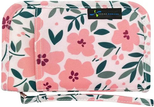 Vista 10 de Sugar Medical Estuche de suministro para diabetes Bolsa de viaje para suministros médicos Organizador de medidor de glucosa Productos
