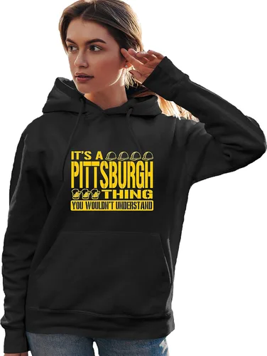 Vista 2 de Go All Out Sudadera con capucha It's A Pittsburgh Thing You Wouldn't Understand para hombre y mujer