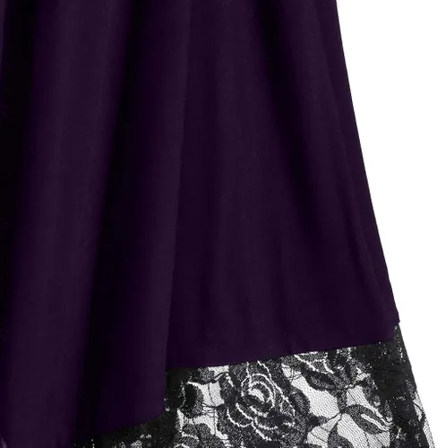 Vista 4 de ZEFOTIM Disfraz medieval para mujer, hombros descubiertos, mangas de murciélago, corsé con volantes, vestido de tubo gótico Cosplay L6242