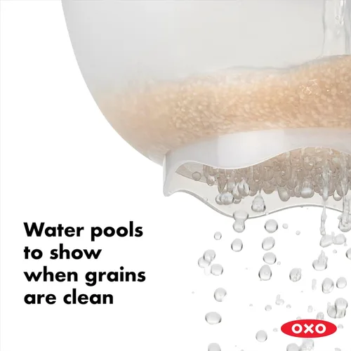 Vista 3 de OXO Good Grips – Colador para Arroz y Granos Pequeños