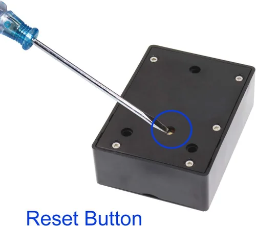 Vista 5 de ETEKJOY Cierre electrónico RFID para armarios oculto DIY para armarios de madera, taquillas, cajones, alacenas (Negro)