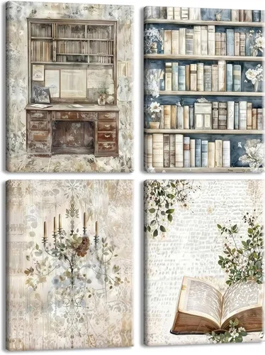 Vista 9 de 6 piezas de arte de pared de salud mental, terapia de oficina, decoración de pared de aula, póster motivacional con citas inspiradoras, pintura