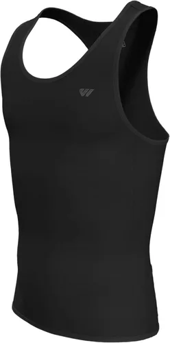Vista 4 de Lo.gas Camiseta de ciclismo sin mangas para hombre, capa base de ciclismo transpirable y ligera con bolsillo trasero chaleco deportivo
