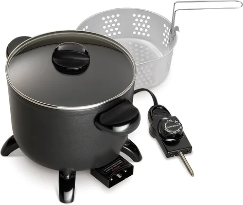 Vista 3 de Presto 06006 Hervidor de Cocina Multifunción/Vaporera, Negro