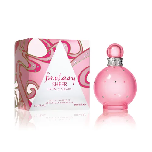 Vista 2 de Britney Spears™ Fantasy Sheer, Eau De Toilette EDT Spray para mujer, 3.3 fl oz / 3.4 fl oz