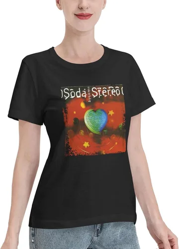 Vista 2 de Soda Stereo Dynamo T Shirt Female Summer Tee Casual Short Sleeve Tshirt