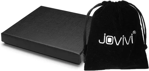 Vista 7 de Jovivi - Pulsera de 7 chakras con piedras preciosas naturales, cuentas de yoga, cristales curativos reiki, cuentas elásticas con abalorio inspirador