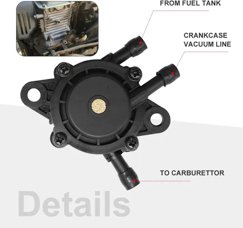 Vista 3 de 32 083 09-S - Filtro de aire + bomba de combustible de repuesto para Kohler KT610 KT620 KT715 KT725 KT730 KT735 KT740 KT745 19HP-26HP 7000