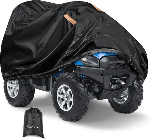 Vista 8 de Nilight Funda para ATV Impermeable Material 420D Ripstop Resistente 4 ruedas Funda para Quad Todo Tiempo Protección UV para Kawasaki Yamaha Polaris
