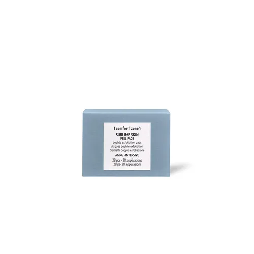 Vista 6 de [ Comfort Zone ] Sublime Skin Peel Pads - Toallitas exfoliantes, iluminan, suavizan la textura, doble acción, sin fragancia, belleza limpia