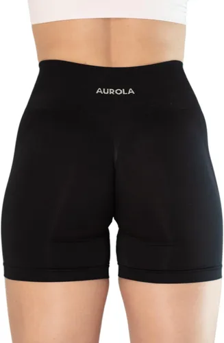 Vista 3 de AUROLA Intensify Shorts Women's Athletic Seamless High Waisted Running Gym Fitness Yoga Workout Short
