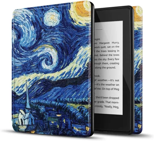 Vista 12 de TNP - Funda para Kindle de 10ª generación - Funda inteligente delgada y ligera con apagado y encendido automático para lector electrónico Amazon