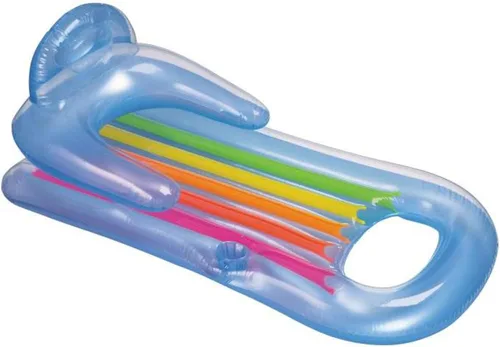 Vista 2 de Intex King Kool Lounge - Tumbona inflable para piscina con reposacabezas (par)
