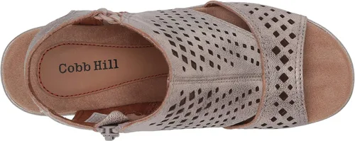 Vista 5 de Cobb Hill Sandalias de cuña Janna Side Bungee para mujer