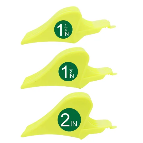 Vista 13 de Juego de protectores de cortapelos de 1.25 pulgadas, 1.5 pulgadas, 1.75 pulgadas, 2 pulgadas, compatibles con la mayoría de cortadoras Wahl, guías