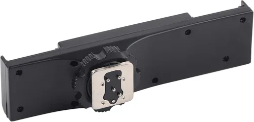 Vista 3 de Divisor de zapata caliente, soporte de luz multifuncional para zapata caliente, adaptador de placa de montaje de zapata, accesorios de alta carga