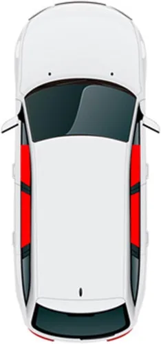 Vista 9 de Parasol magnético para ventanas laterales, protección UV, bloqueo de rayos, visera de malla compatible con Nissan X-Trail 2014-2018