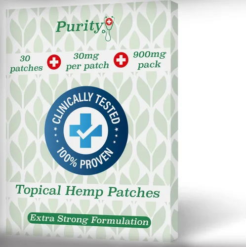 Vista 8 de Parches de aceite de cáñamo - 90 parches - 30 mg por parche