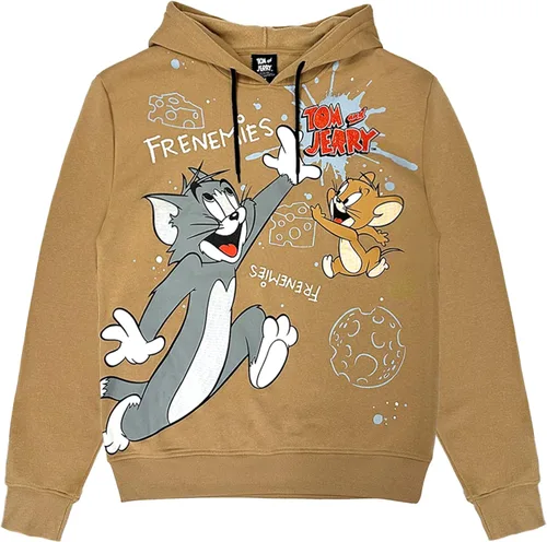 Vista 3 de Southpole Sudadera con capucha Tom and Jerry Seam Seal para hombre