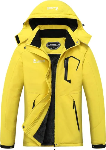 Vista 14 de MOERDENG Women's Waterproof Ski Jacket Warm Winter Snow Coat Mountain Windbreaker Hooded Raincoat Jacket