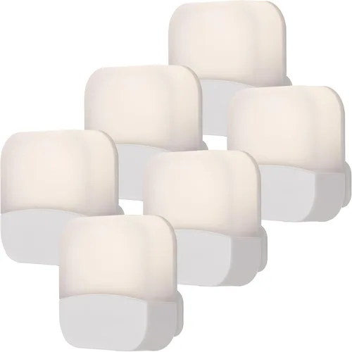 Vista 7 de Lights by Night Luz nocturna enchufable para decoración de dormitorio, decoración de apartamento, luces LED, iluminación ambiental, sensor