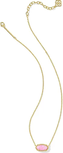 Vista 34 de Kendra Scott - Collar Elisa con dije para mujer, joyería de moda, chapado en oro de 14 quilates