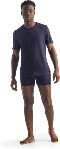 Vista 3 de Icebreaker Men's Anatomica Cold Weather Base Layer Thermal Short Sleeve Crewneck T-Shirt