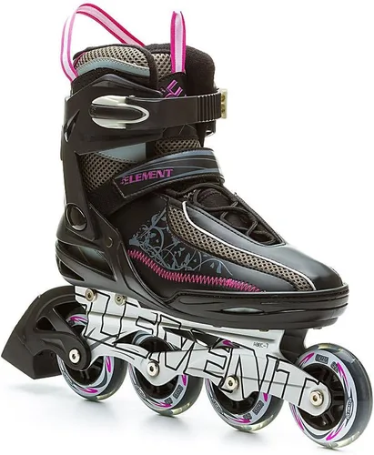 Vista 6 de 5th Element Lynx - Patines en línea para mujer con correa ajustable, ruedas de 3.150 in y bota suave, patines en línea perfectos para Roller Derby